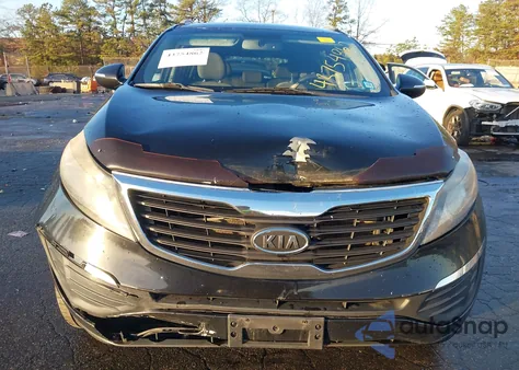 2011 Kia Sportage Lx from USA, damaged, VIN KNDPB3A25B7059193